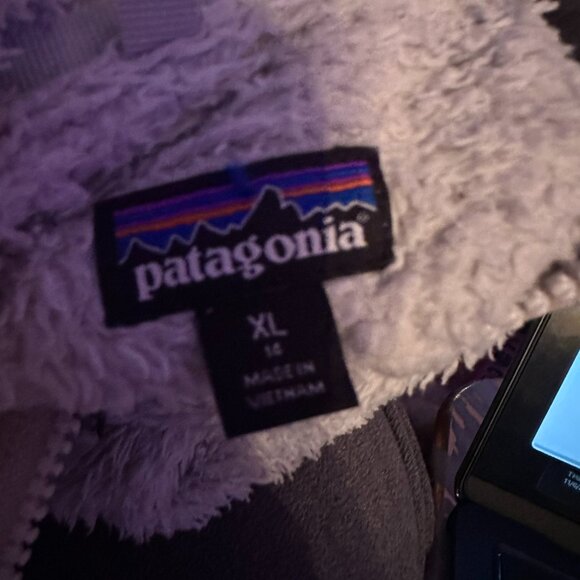 Patagonia Los Gatos Quarter Zip Fleece Pullover Big Kid Sweater size 14 - Picture 8 of 8